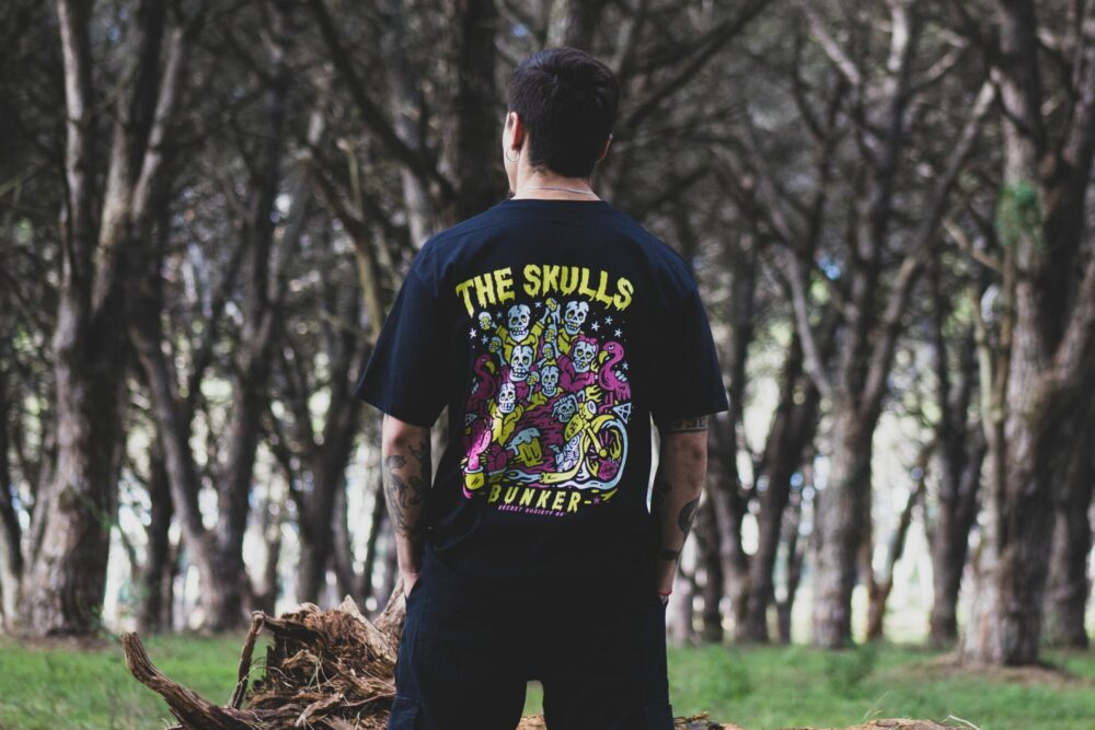 Remera BUNKER SKULL